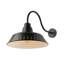 Grande lampe rétro à col de cygne à 1 lumière 18,11 pouces avec appliques murales noires / bronze-939401077