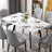 Rectangle Faux Marble Dining Table-80691185-84424028
