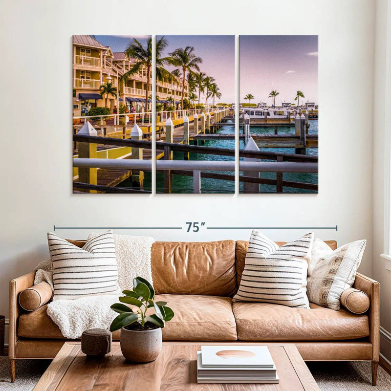 Gillard Key West Marina, H 42 po x l 65 po