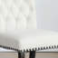 Chaise parsons capitonnée beige rembourrée-1625164432-1710868492