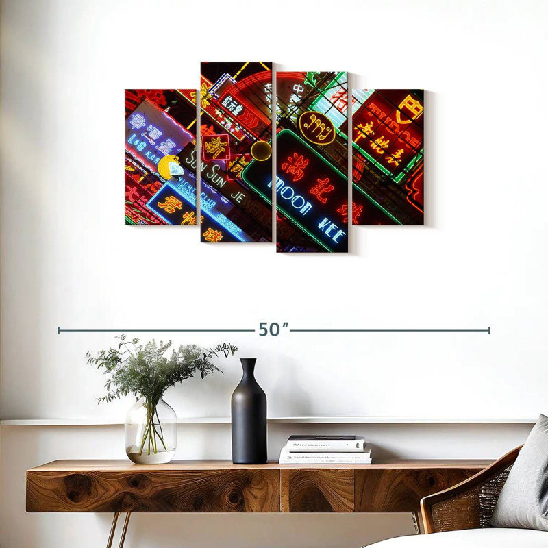 Néons Hannes Kowloon, H 22 po x l 36 po