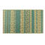 Tapis bleu foncé antidérapant Fleur De Lys
