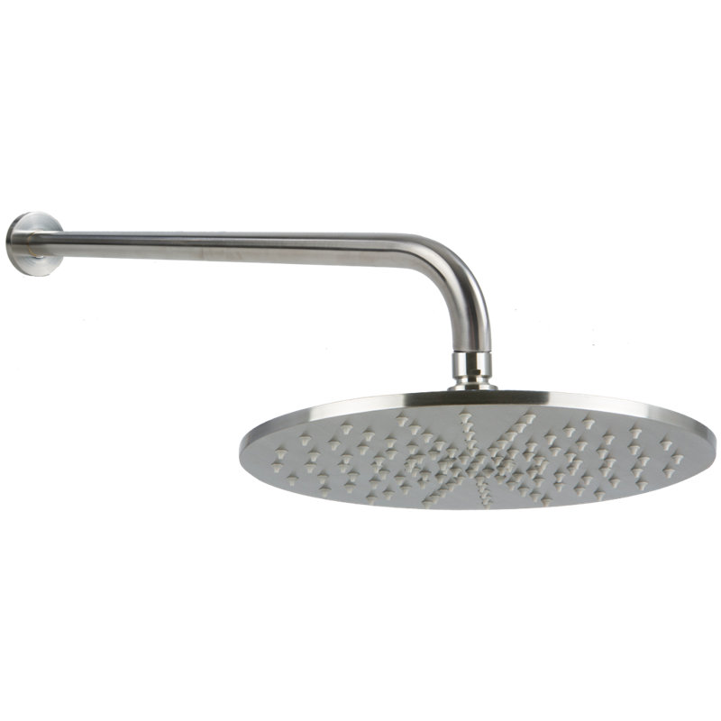 Pomme de douche fixe Opéra, Nickel brossé