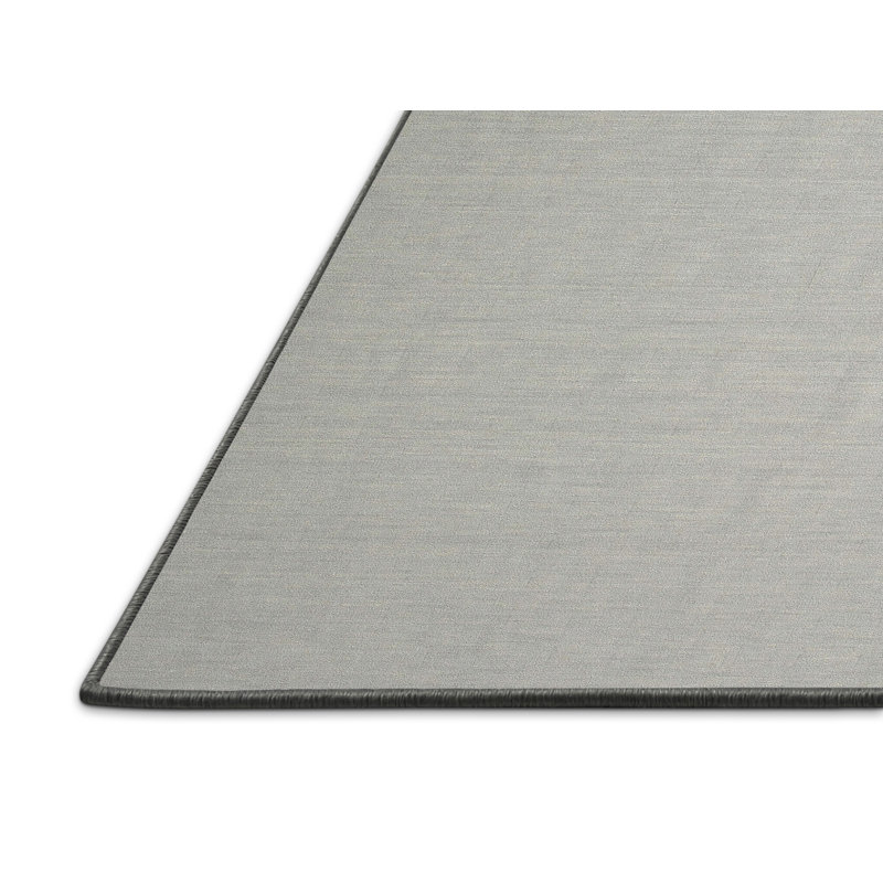 Tapis gris zone contemporaine, Rectangle 6 pi x 9 pi