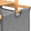 ClosetMaid Fabric & Bamboo Sliding Laundry Basket Hamper