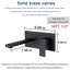 Topcraft Single Handle Wall Mount Faucet For Bathroom Sink Or Bathtub-131098070