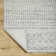 Warkentin Geometric Light Grey/Grey/White Area Rug