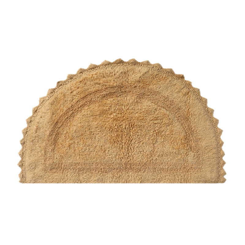 100% Cotton Bath Rug, Beige