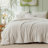 Bedsure California King Size Comforter Sets - 3-Piece Double-Sided Fleece Fluffy Sage Green Bedding, Cozy Striped Aesthetic for Modern & Guest Bedrooms, All-Season Luxury Home Decor-114316021-122269089