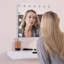 Rectangle Freestanding Makeup / Shaving Mirror