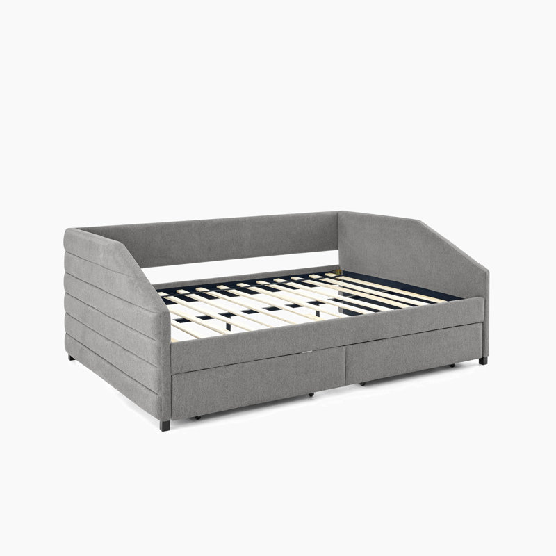 Eslet Upholstered Daybed, Gray, Queen