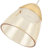 Roma 1-Light LED Glass Pendant Light with Adjustable Height