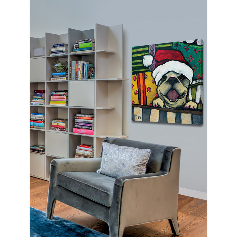 " Frenchie ", 24" H x 24" W x 1.5" D