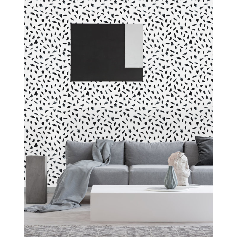 Rouleau de papier peint adhésif Aquanetta, L 10,42 pi x l 25 po