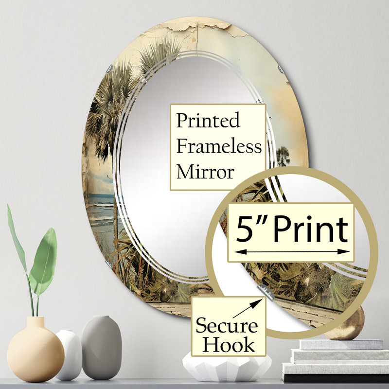 Miroir mural Strath, 30 po x 20 po