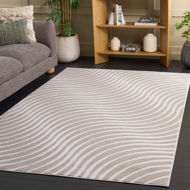 Saylor 132 Performance Abstract Rug, Rectangle 5'5" x 7'7"