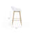 Beitske Counter Height 24" Dining Table and Steel Pedestal Base Indoors plus Counter Stools-1614720135