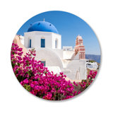 Santorini Summer Print