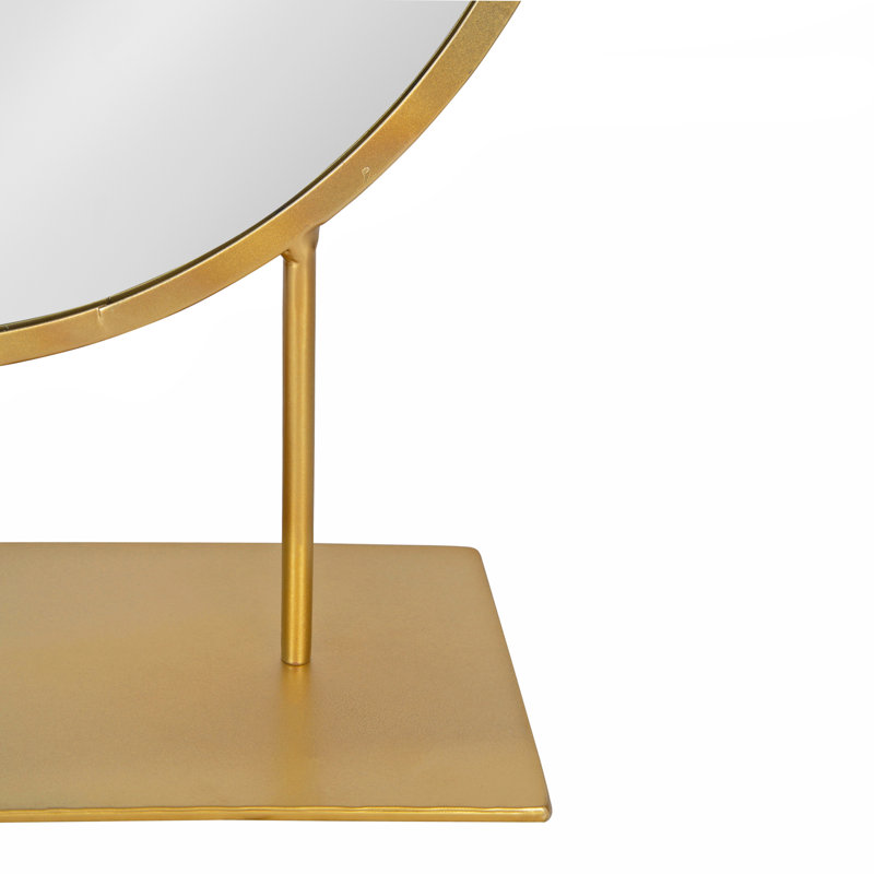 Miroir d'appoint Jackie, Or