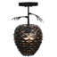 Rustic Lodge 1 - Light Semi Flush Mount