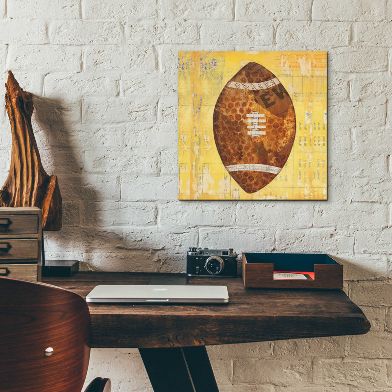 «Play Ball II» par Courtney Prahl, art mural en verre acrylique, H 12 po x l 12 po x P 0,13 po