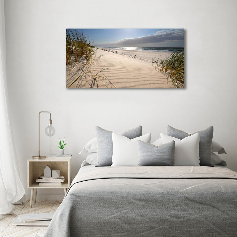 Mrzeżyno Beach - Wrapped Canvas Print