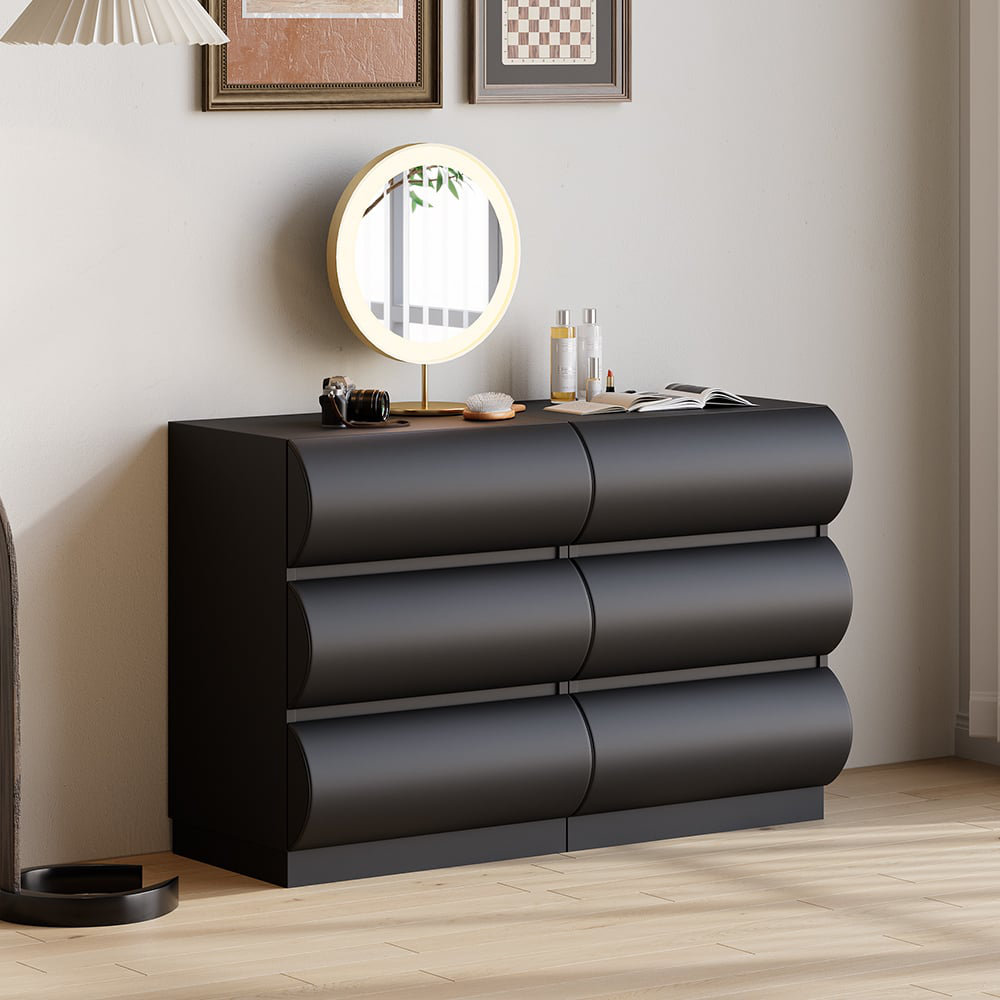 chinese dress ladies Full body leather dresser elegance lady dresser oval mirror stool – Artwork  furnishings