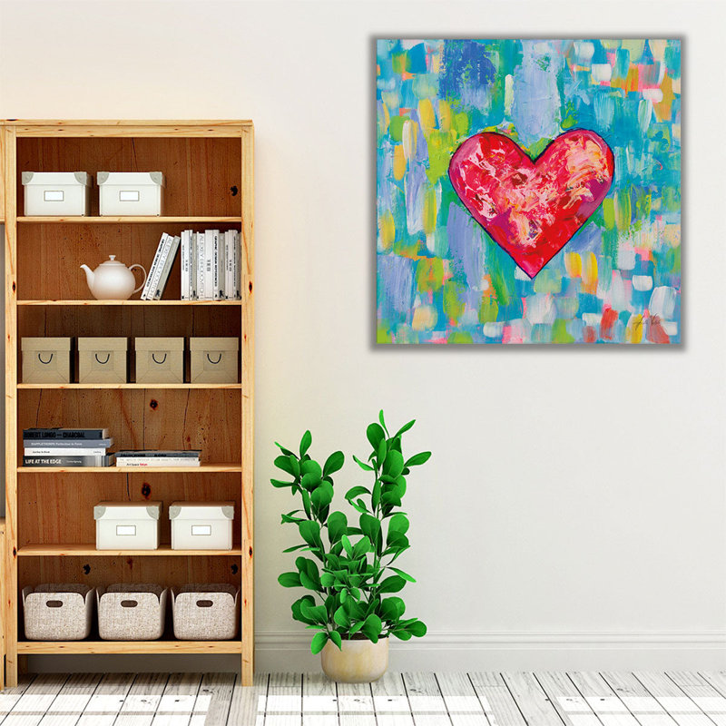 «True Love», reproduction d'art sur toile, H 12 po x l 12 po