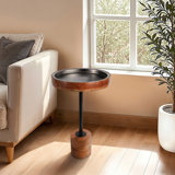 Millwood Pines Inmar Short Brown Table