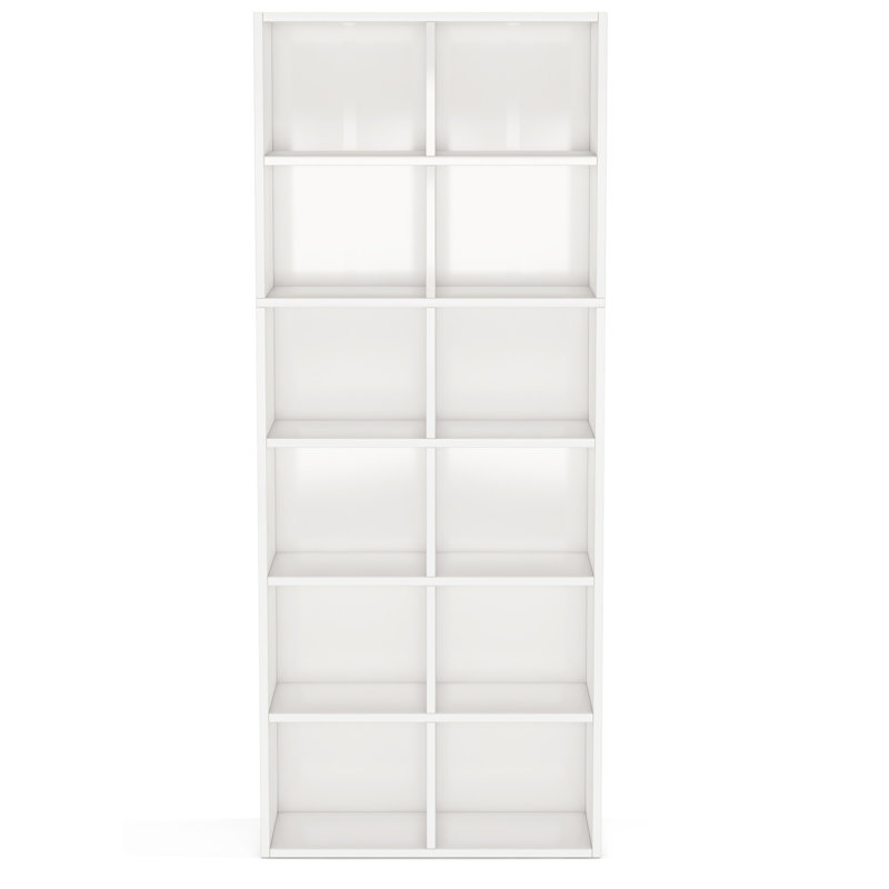 Bibliothèque verticale ou horizontale pour salon 71,65 "