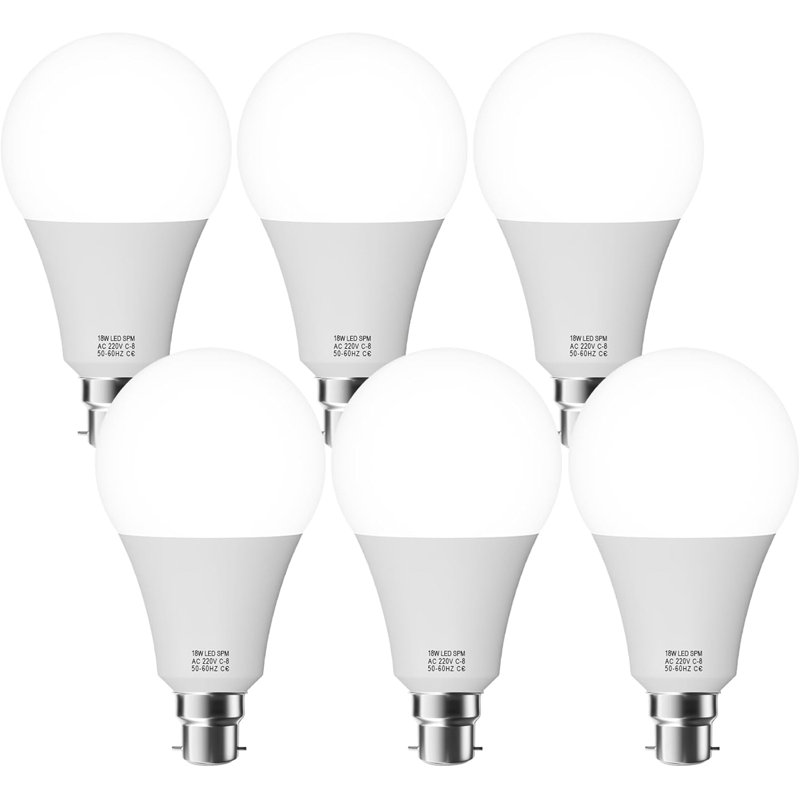 18 W 6000 K LED Smart Bulb