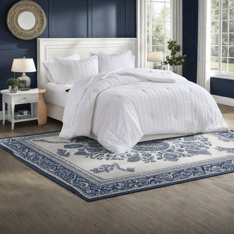 Ensembles de literie confortables en polyester, style minimaliste pour les chambres confortables