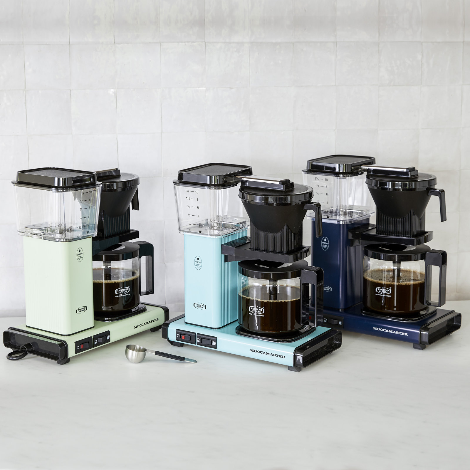 Moccamaster KBGV Select Coffee Maker, Turquoise