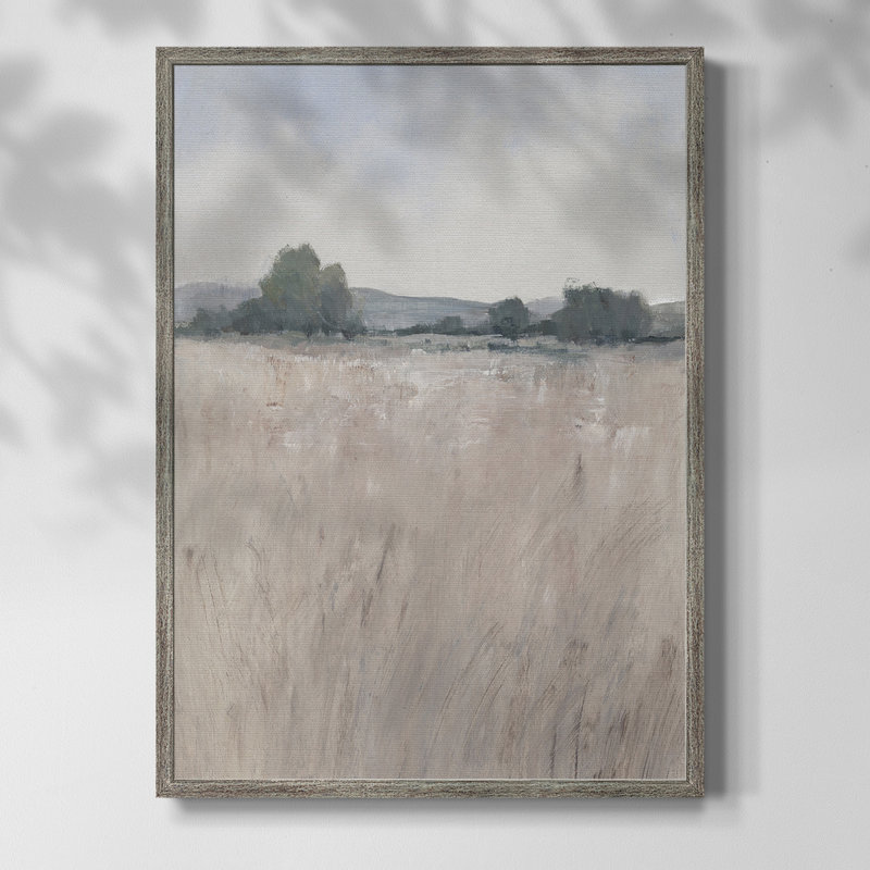 Place & Time II, reproduction encadrée - bois massif, H 11 po x l 9 po