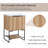 Fallsbrook Bathroom Vanity with Top-1267879500-1268594797