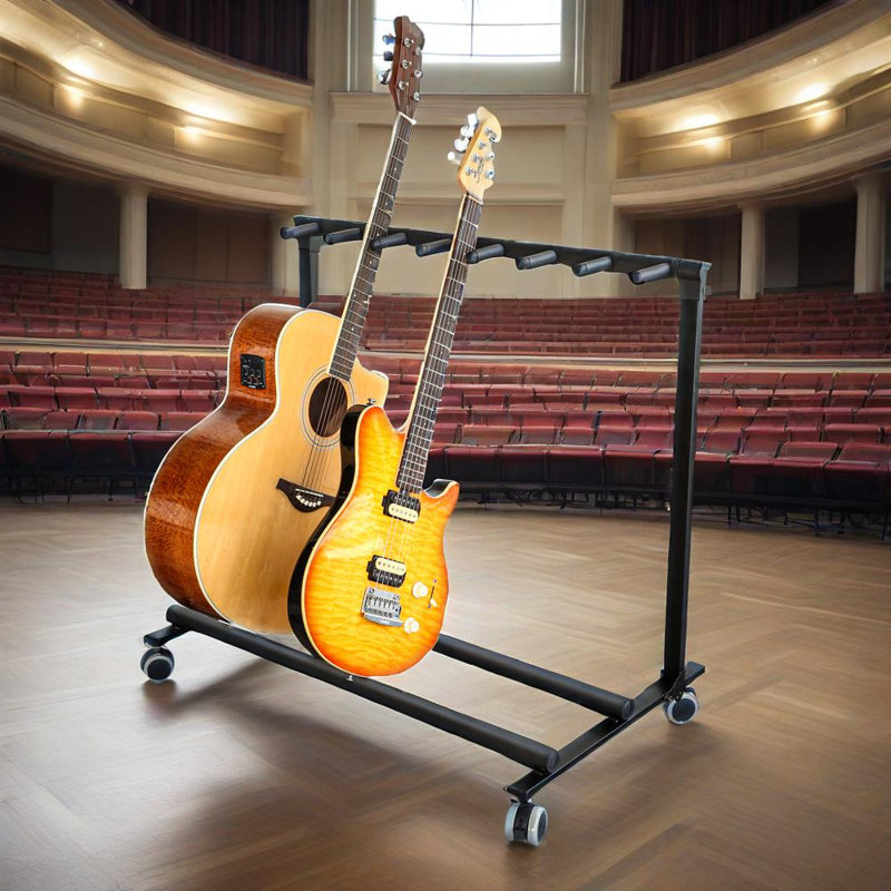 Support pour guitare, support pour guitare multiple, support pour guitare à 7 supports