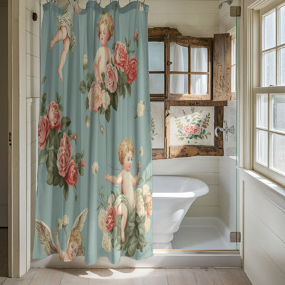 Old Cupid - Premium Shower Curtain