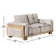 Bhaga 70'' Square Arm Loveseat