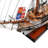 Amerigo Vespucci Painted Medium Admiral Line