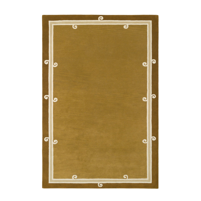 Syracuse Hand Tufted Wool Area Rug, Rectangle 5'5" x 7'8"