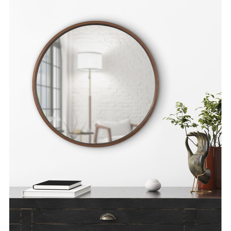 Arranjeet Flat Mirror, 25.6" x 25.6", Bronze