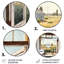 «Window to Landscape Views I - Farm Round Metal Art»-1685681017
