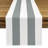 Gray Striped Table Runner 108" x 14"-27798571-27778789