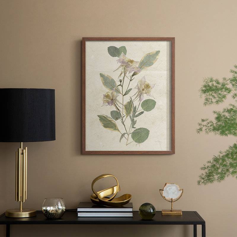 Pressed Arrangement III, reproduction encadrée - bois massif