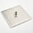 1-Spray Patterns With 2.5 GPM 15.7 In. Ceiling Mount Fixed Shower Head In Brushed Nickel
