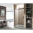 Rhodes - W x 76'' H Single Added Door Frameless Shower Door with Tsunami Guard-52233375