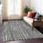 Machine Washable Indoor/Outdoor Chantille ACN760 StripesRug-400261999-400262003