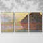 Claude Monet - Toile encadrée multi-pièces-1045683341-1045683377