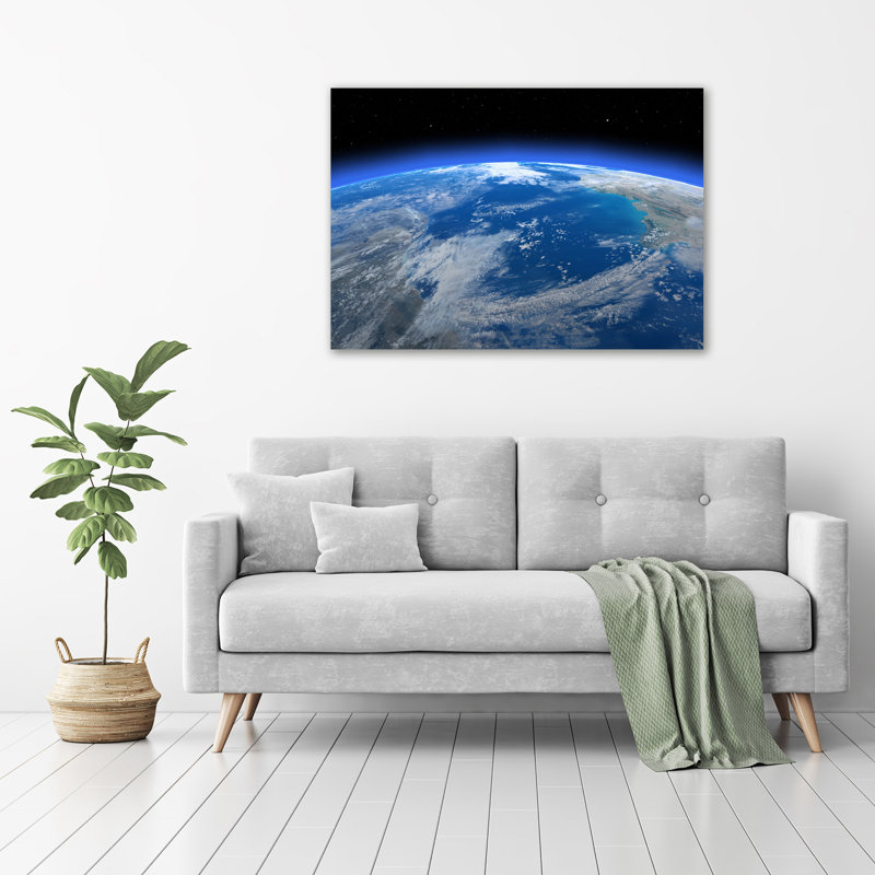 Planet Earth - Wrapped Canvas Print