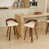 Similicuir beige est en rupture de stock